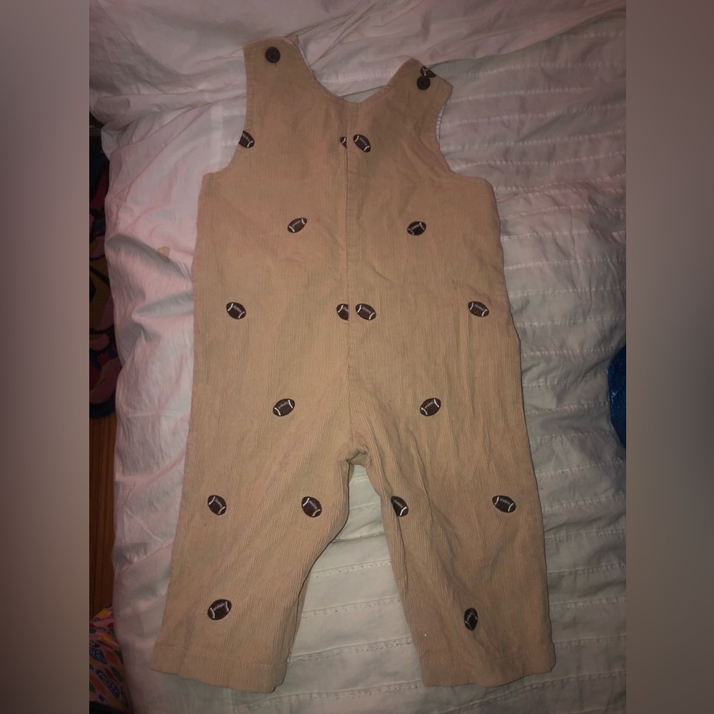 Football Corduroy Jumper. Great for Football Season Toddler Size 24 Months